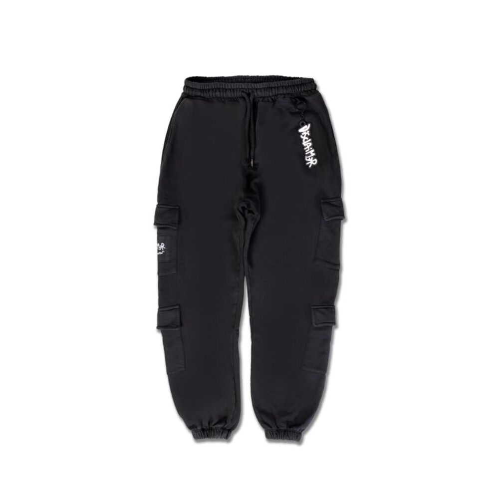 Disclaimer Cargo Pants Relaxed Fit Men Black